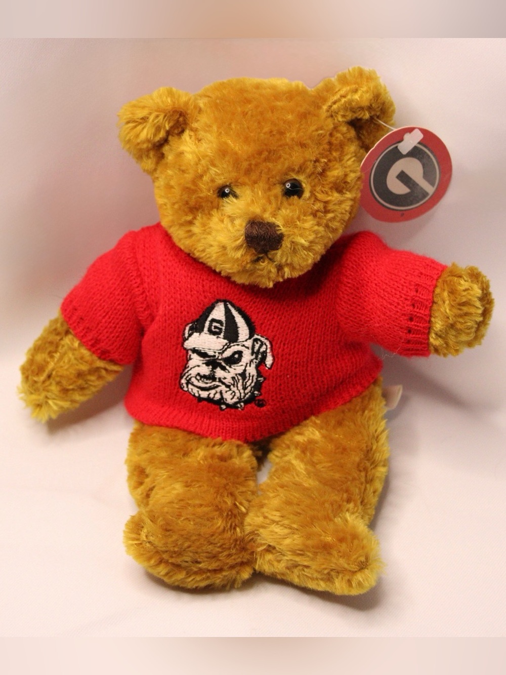 Vintage UGA Georgia Bulldogs 8” Bear Plushland NWT Collectible Embroidered Logo